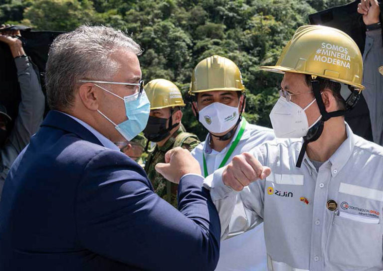 Colombia inaugurates two Chinese mega-projects in less than a week.
