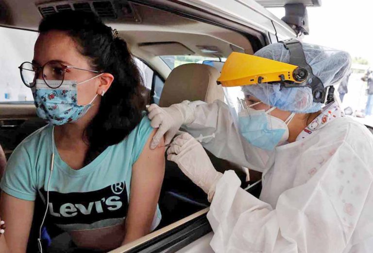 Seventy percent of Bogotá residents have received a COVID-19 vaccine