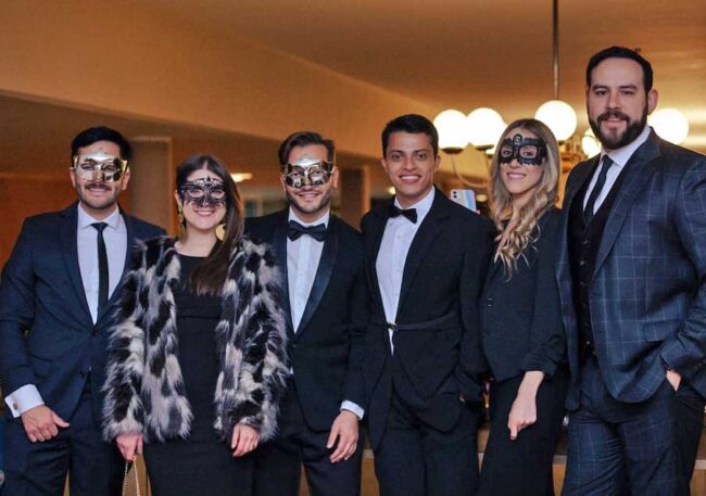 Diego Peraza, Juana Martínez, Santiago Peraza, Steven Murillo, María Paula Arango and Felipe Giraldo.
