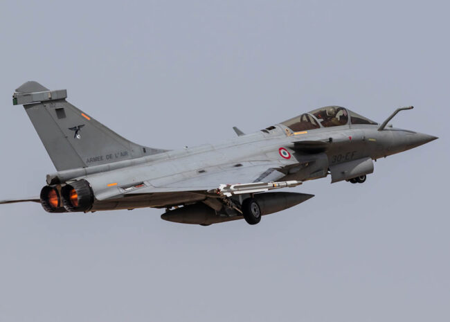 The French-made fighter jet Rafale. Photo: Airliners.Net