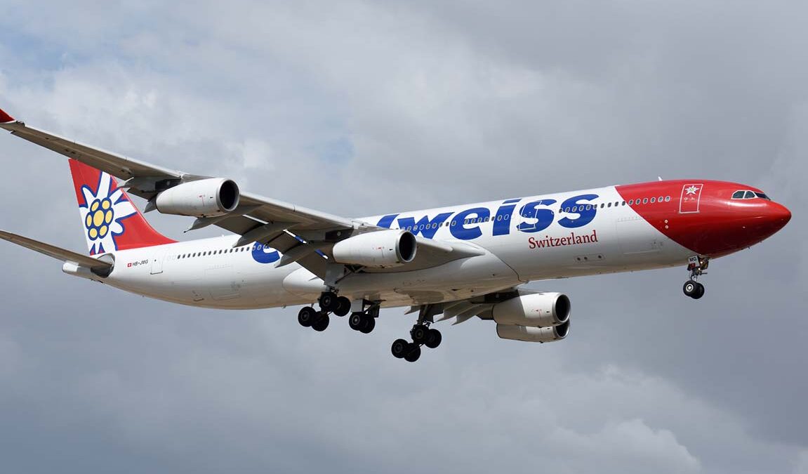 Edelweiss Air's A340-300. Photo: Toni Marimon/Airliners.Net