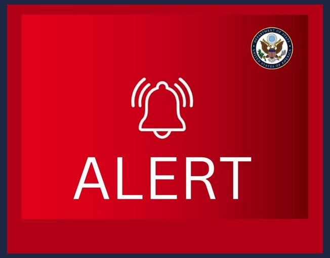 U.S. issues “worldwide” security alert, reissues Level-3 advisory for Colombia.
