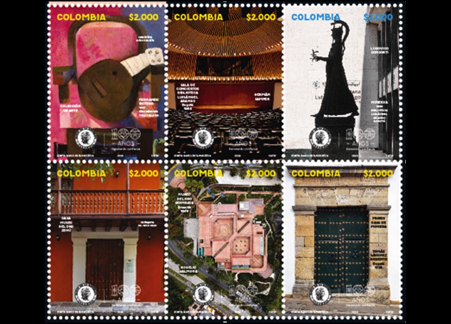 A Century in Stamps: Banco de la República’s Philatelic Tribute
