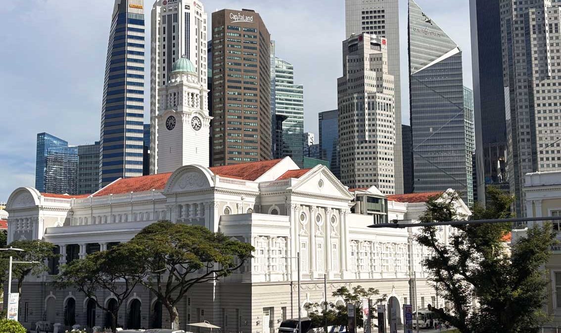 Singapore's Business District and Parliament building. Photo: Richard EmblinSingapore's Business District and Parliament building. Photo: Richard Emblin