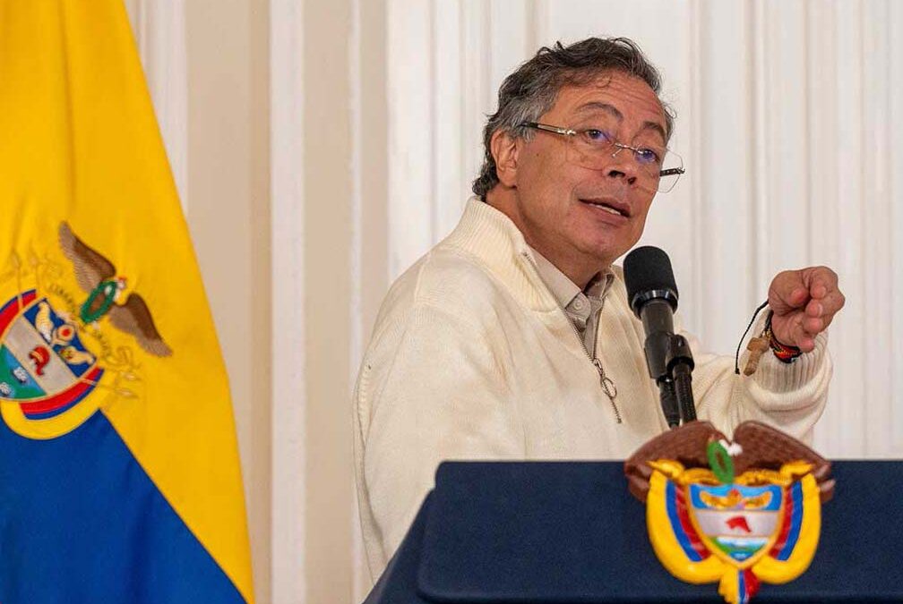 President Gustavo Petro announced Tuesday that his trip to the White House on February 3 will benefit the "life of humanity". Photo: Presidencia