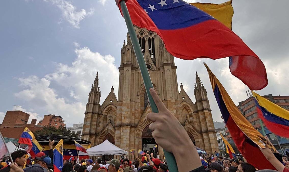 Bogotá is home to some 800,000 exiled Venezuelans. Photo: Richard Emblin