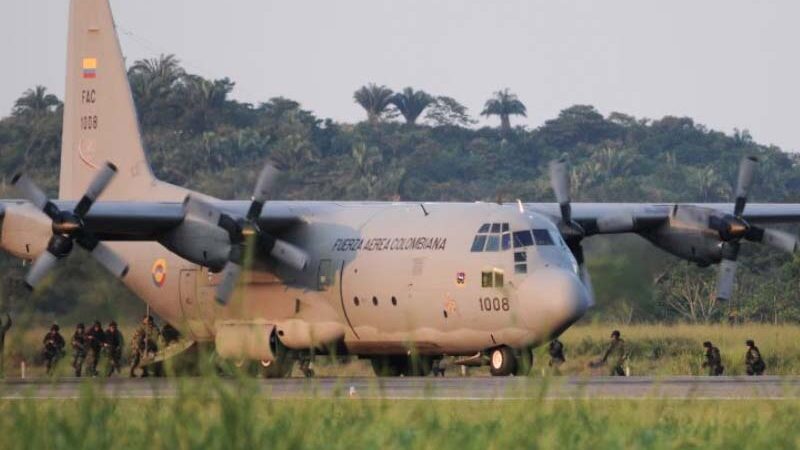 The Hercules C-130 is a workhorse of the Colombia Air Force (FAC). Photo: FILE