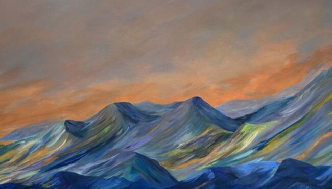 Marina Sánchez paints Bogotá’s Cerros in luminous colour at Museo del Chicó