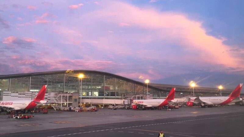 Bogotá's El Dorado International Airport is Latin America's busiest transportation hub. Photo: Richard Emblin