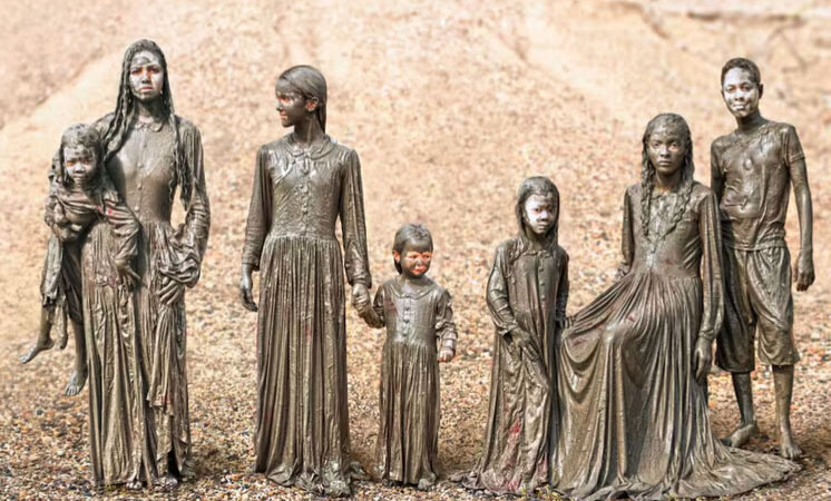 In Mud We Trust: Ruby Rumié's volcano portraits are on display until June 27 at the Nohra Haime Gallery in New York. Photo: Ruby Rumié.
